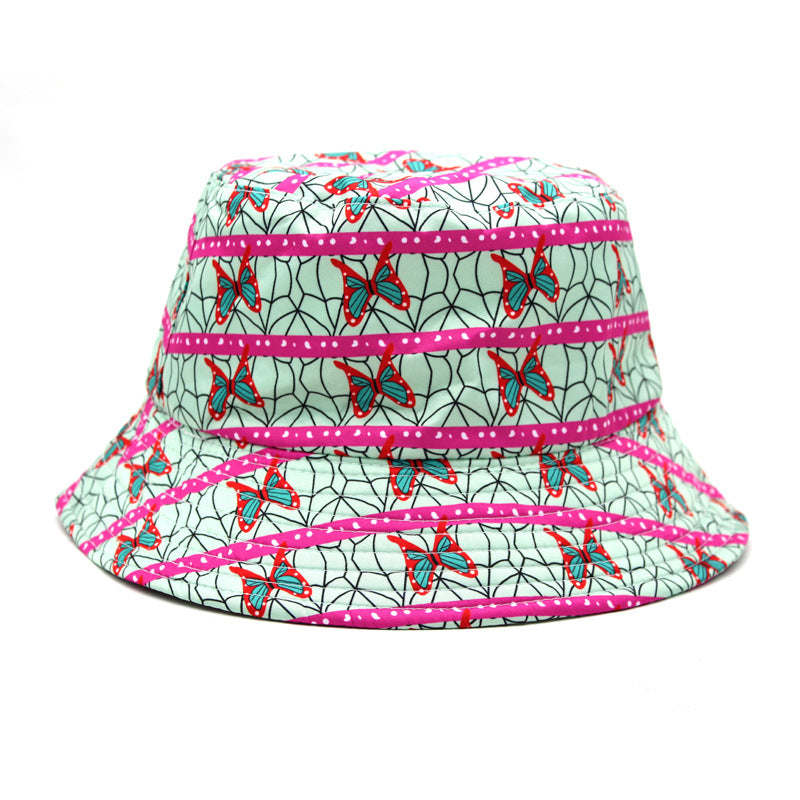 Wholesale Printed bucket hat Japanese style sun bucket hat